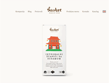 Tablet Screenshot of basket.co.rs