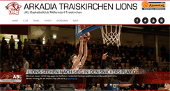 Desktop Screenshot of basket.at